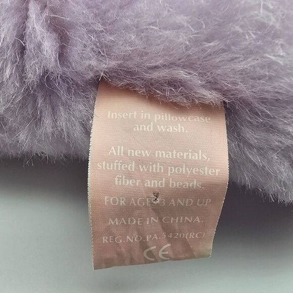 First & Main Teddy Bear Plush CAITLYN Pink & Lavender Stuffed Animal Toy 1684 8" - Picture 11 of 12